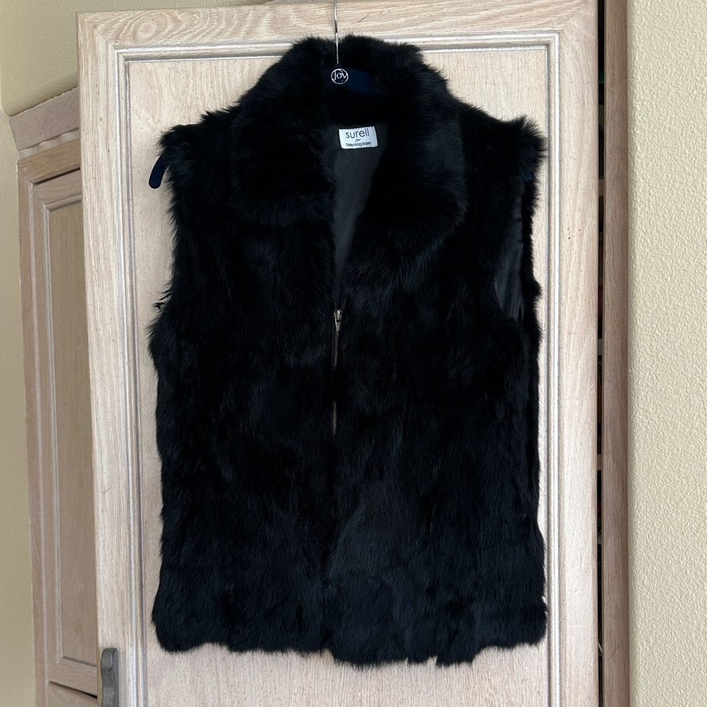 100% Rabbit Fur Vest